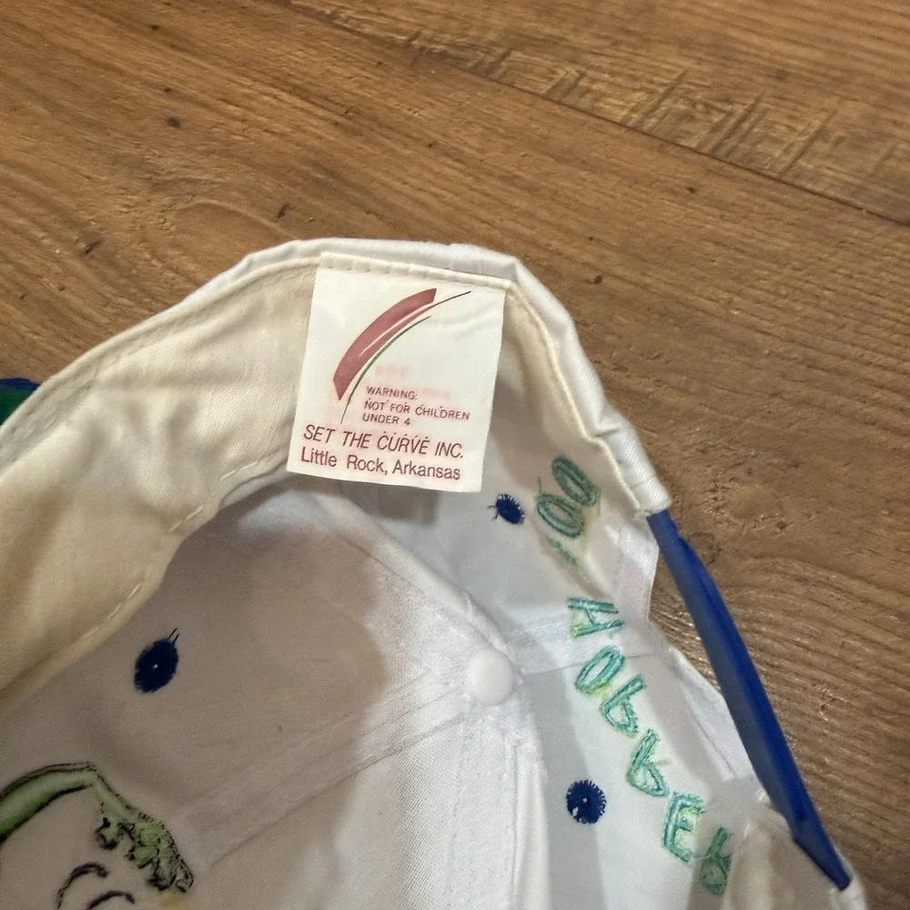 Hoop Hopper VTG Set The Curve Snapback Hat Cap Basketball Goal RARE‎ Embroidered
